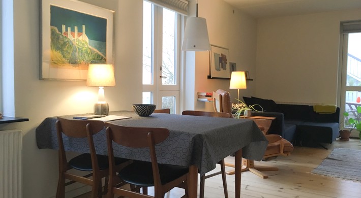 Halvt byhus udlejes fra den 1. marts til den 31. oktober