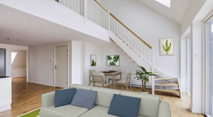 2-værelses Lejlighed på 85 m2